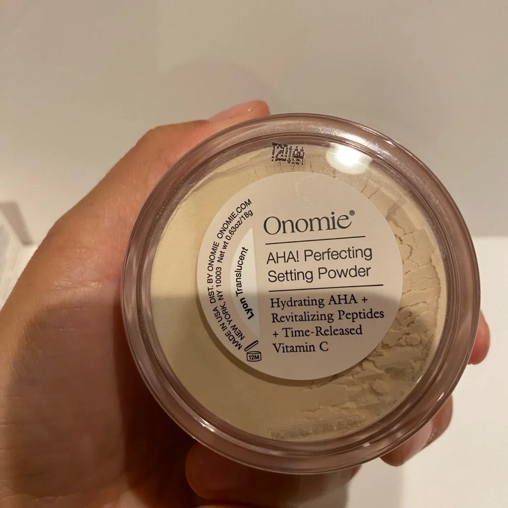 NWT ONOMIE AHA! Perfecting Setting Powder (18g) Full Size